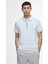 B.ıntl Chapter Jacquard Texture Polo Yaka WH32 Whisper White 1