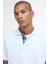 Premium Tartan Pique Polo Yaka WH11 White 4