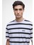 B.ıntl Luca Stripe T-Shirt PU11 Thistle 4