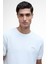 B.ıntl Charlie Textured T-Shirt WH32 Whisper White 4