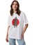 Felix Dies Beyaz Oversize Kalıp Italya Baskılı Unisex T-Shirt 2