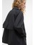 Maisy Showerproof Ceket BK11 Black/safari Tartan 4