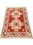El Dokuma Eskitme Milas Halısı 130 x 190 Vintage Krem Yün Halı 1