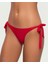 Kırmızı Brezilya Kesim Kalın Ip Bağlamalı Bikini Altı 1