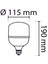40W Beyaz LED Torch Ampul Noas (6500K) 3