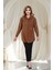 Keten Dantel Detaylı Uzun Kollu Oversize Tunik Gömlek 2