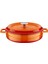 Tencere Ç.a. Yuvarlak Turuncu Trendy Kapak 32 cm 1