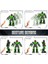 Exhobby Programmable Remote Control Robot Green 3