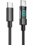Dijital Ekranlı Hızlı Şarj Kablosu USB Type-C 100W Apple iPhone Lightning Hızlı Şarj Kablosu 27W 1