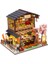 1:24 Ölçekli Dıy Minyatür Dollhouse Seti Japon Mağaza 1