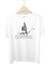 Felix Dies Beyaz Oversize Kalıp Istanbul Baskılı Unisex T-Shirt 1