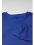 Bisiklet Yaka Sweatshirt New York Yazılı America Şehir Baskılı Mavi Sweat 2