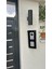 Diafon 15x35x16 cm Açılı Zil Paneli 2,si 1 Arada Yağmurluklu Metal Yön Çevirme ve Koruma Aparatı 6