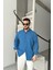 Napas Erkek Oversize Keten Görünümlü Gömlek 4