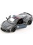 1:36 Ölçek Metal Çek Bırak Corvette Diecast Polis Arabası Veya Fire Fighter 1