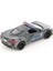 1:36 Ölçek Metal Çek Bırak Corvette Diecast Polis Arabası Veya Fire Fighter 3