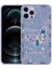 Apple iPhone 13 Pro Max Kılıf Desenli Sert Silikon Zore Mumila Kapak-Lilac FLOWER-8680436539880-OTNV 1