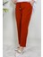 Beli Lastikli Pantolon Turuncu 1