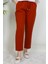 Beli Lastikli Pantolon Turuncu 2