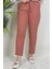 Beli Lastikli Pantolon Pembe 1