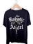 Siyah Oversize Kalıp Angel Baskılı Unisex T-Shirt 1