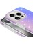 Apple iPhone 15 Pro Max Kılıf Parlak Renk Geçişli Velle Kapak-Mor 2