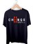 Siyah Oversize Kalıp Baskılı Unisex T-Shirt 1