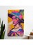 Rönesans Klasisizm ve Pop Art Füzyon Duvar Örtüsü | Canlı Pamuk ve Polyester Kumaş | 1