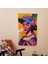 Rönesans Klasisizm ve Pop Art Füzyon Duvar Örtüsü | Canlı Pamuk ve Polyester Kumaş | 3