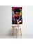 Pop Art Portre Duvar Örtüsü - Canlı Renkler, Ranforce Kumaş - Yatak Odası, Oturma Odası, Yurt 2