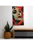 Art Deco Pop Art Duvar Örtüsü - Canlı Ranforce Kumaş Baskı 3