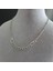 Çelik Gümüş Renk Kadın Zincir Kolye 2
