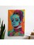 Rönesans Pop Art Duvar Örtüsü - Pamuk Sırt, Polyester Ön, Canlı Renkler - Yatak Odası, 1