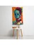 Rönesans Pop Art Duvar Örtüsü - Pamuk Sırt, Polyester Ön, Canlı Renkler - Yatak Odası, 3
