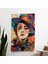 Viktorya Dönemi Pop Art Duvar Örtüsü - Pamuk Sırt, Polyester Ön - Canlı Renkler - Hafif 1