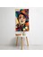 Viktorya Dönemi Pop Art Duvar Örtüsü - Pamuk Sırt, Polyester Ön - Canlı Renkler - Hafif 2