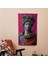 Yunan Heykeli Pop Art Duvar Örtüsü - Pamuk Sırt, Polyester Ön - Ranforce Kumaş - Canlı 2