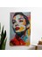 Pop Art Klasisizm Duvar Örtüsü - Pamuk Sırt, Polyester Ön, Canlı Renkler - Yatak Odası, 1