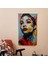 Pop Art Klasisizm Duvar Örtüsü - Pamuk Sırt, Polyester Ön, Canlı Renkler - Yatak Odası, 2