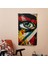 Popart Tarzı Duvar Örtü - Yatak Odası, Oturma Odası, Yurt Için Canlı Pamuklu Kumaş Sanatı 3