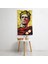 Klasik Pop Art Fusion Duvar Örtüsü - Pamuk Sırt, Polyester Ön - Canlı Renkler - Süblimasyon 3