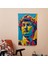 Greko-Romen Heykel Pop Art Duvar Örtüsü - Yatak Odası, Oturma Odası ve Yurt Için Canlı Ranforce 3