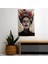 Frida Kahlo Tarzı Duvar Örtüsü | Pamuk Sırt ve Polyester Ön | Ranforce Kumaş | Sertifikalı 3