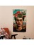 Frida Kahlo Tarzı Duvar Sanatı - Canlı Ranforce Kumaş Duvar Örtüsü 2
