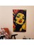 Popart Tarzı Duvar Örtüsü - Canlı Renkler, Süblimasyon Baskı, Ranforce Kumaş - Yatak Odası, 2