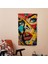 Popart Tarzı Çizgi Roman Panelleri Duvar Örtüsü - Canlı Ranforce Kumaş Yatak Odası, Oturma 3