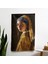 Modern Duvar Örtüsü - Johannes Vermeer'den Inci Küpeli Kız - Canlı Süblimasyon Baskı - 1