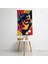 Popart Tarzı Duvar Örtü - Yatak Odası, Oturma Odası, Yurt Için Canlı Süblimasyon Baskı Kumaş 3