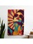 Popart Tarzı Duvar Örtüsü | Pamuk Sırt ve Polyester Ön | Canlı Renkler | Sertifikalı 1