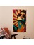 Popart Tarzı Duvar Örtüsü | Pamuk Sırt ve Polyester Ön | Canlı Renkler | Sertifikalı 3